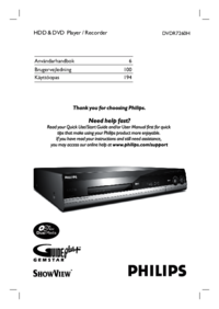 Um das Dokument anzuzeigen Philips DVDR7260H/58 Bedienungsanleitung