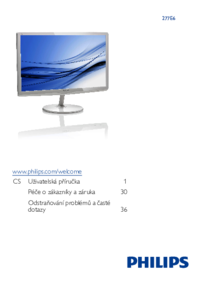 Um das Dokument anzuzeigen Philips 277E6EDAD/00 Bedienungsanleitung